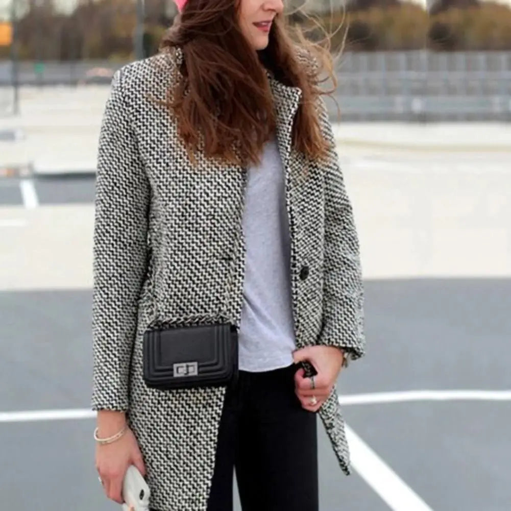 Tessa | Long jacket Wool coat