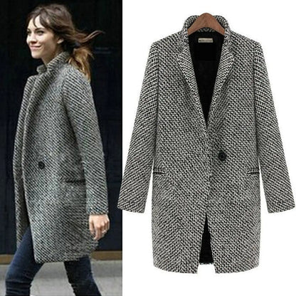 Tessa | Long jacket Wool coat