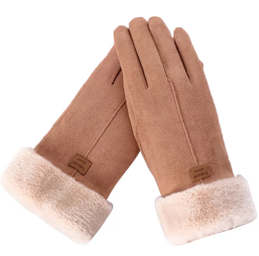 VelvetWarm Suède gloves